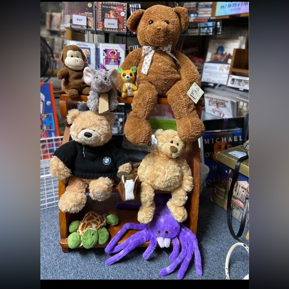 Lot of assorted plush/stuffed animals (8) - (vintage and in great condition) - Picture 3 of 7